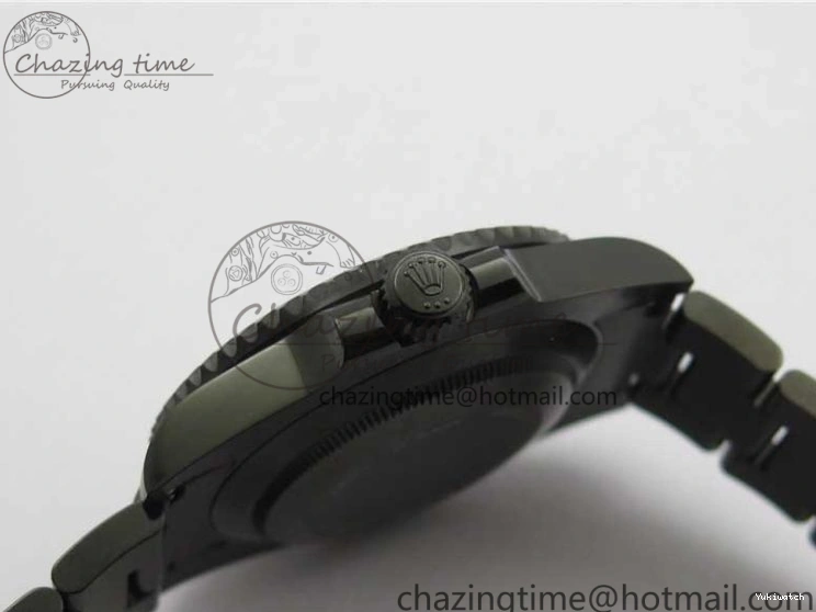 Date Edition 904L A2824 W PVD Submariner V6F Blaken 1:1 Best 0213